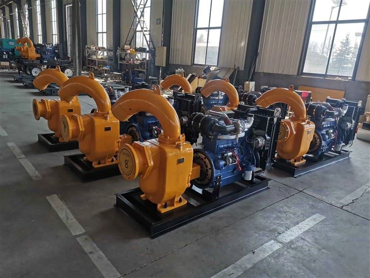 יציאת משאבת מים פרימה עצמית 300 טון